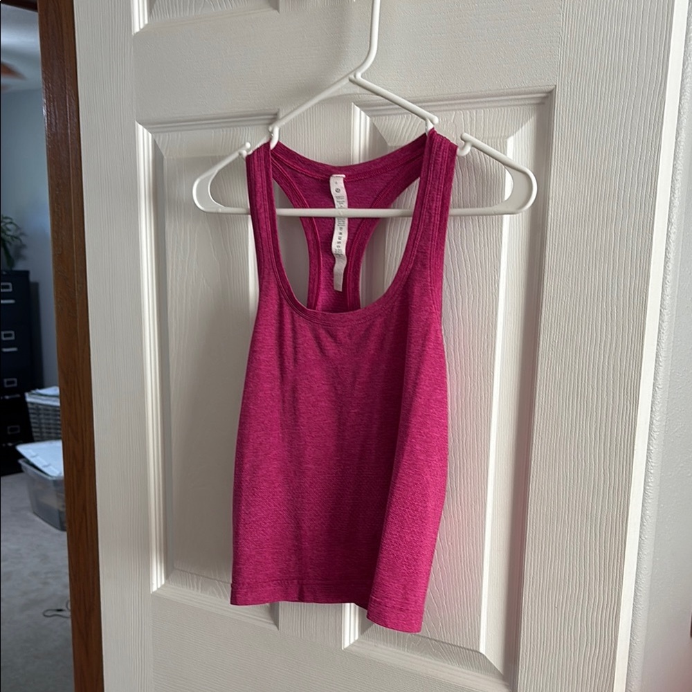 Lululemon Athletica swiftly tech Sleeveless Crop Tank Top
